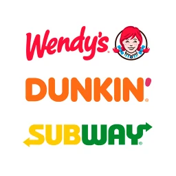 Wendy’s, DUNKIN’ & SUBWAY GEO のアイコン